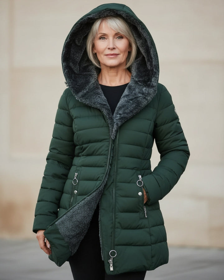 Maison | Fleece Lined Puffer Coat