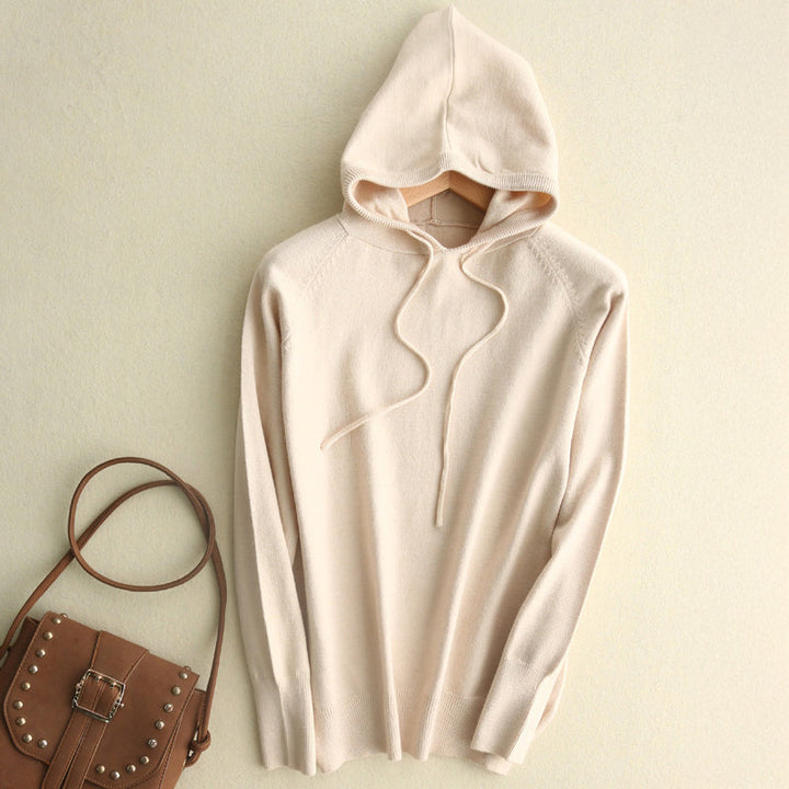 Cozy Lightweight Soft Knit Hoodie