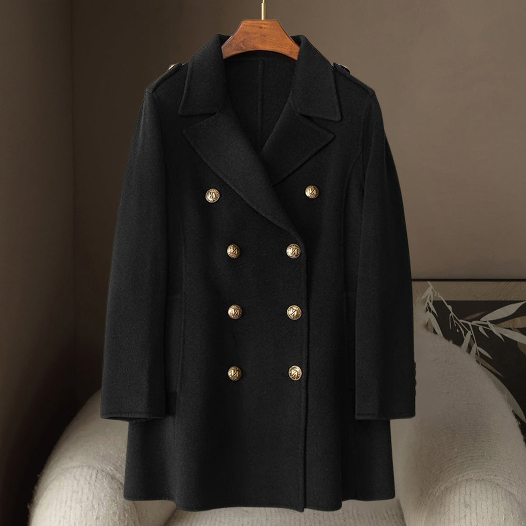 Elegant Soft Women’s Wool Cashmere Coat