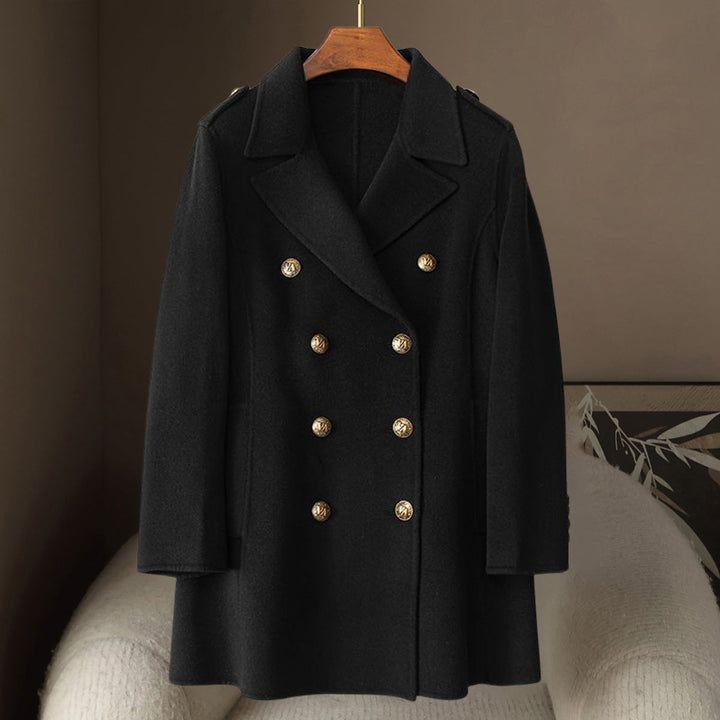 Elegant Soft Women’s Wool Cashmere Coat
