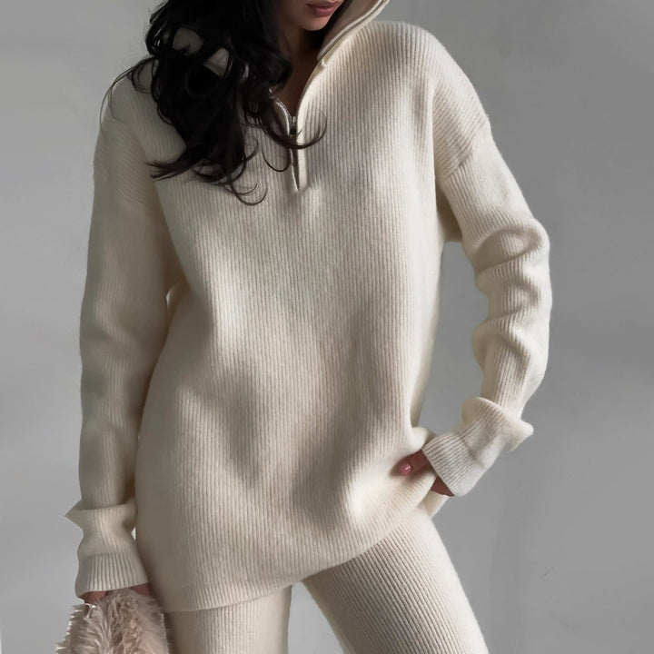 Elise Leroy Elegant Knitted Set