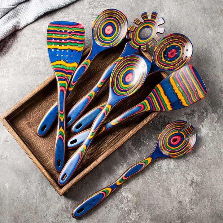 Ethno Pakka Wood Utensil Set