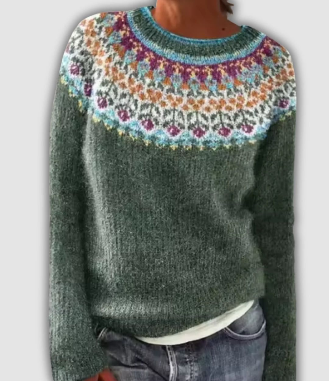 Celina™ - Cozy Retro Sweater