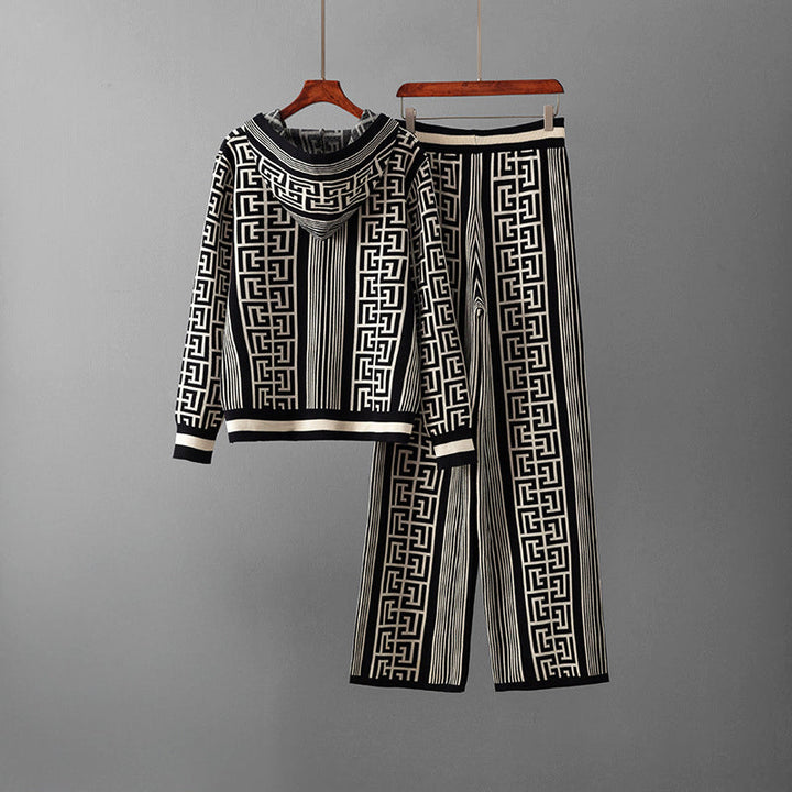 Maze Luxe Knitted 2-Piece Set