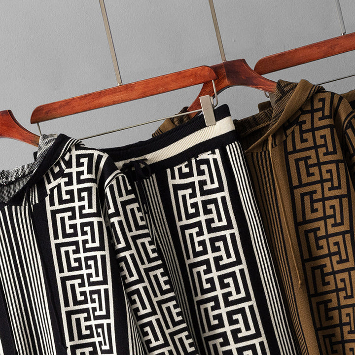 Maze Luxe Knitted 2-Piece Set