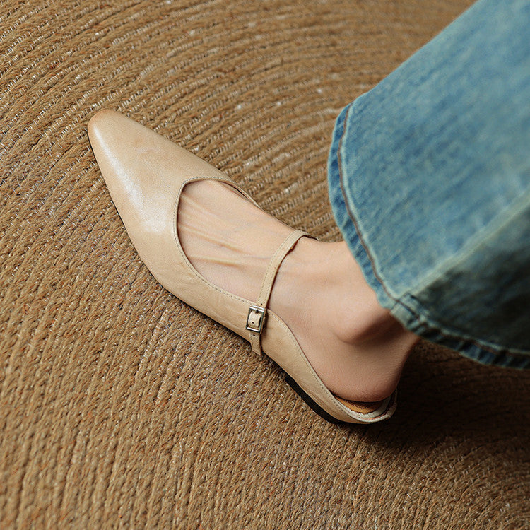 Orella Genuine Leather Mules