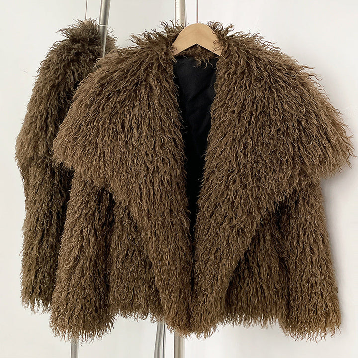 Sofia Amoretti Cozy Curl Faux Fur Coat