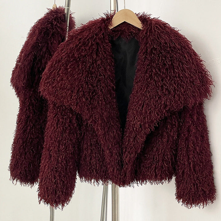 Sofia Amoretti Cozy Curl Faux Fur Coat