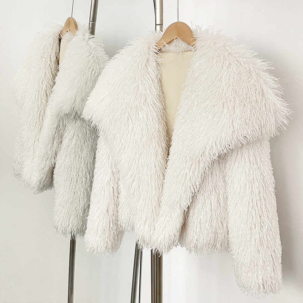 Sofia Amoretti Cozy Curl Faux Fur Coat