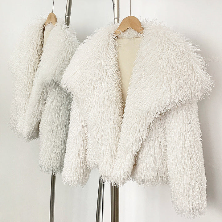 Sofia Amoretti Cozy Curl Faux Fur Coat