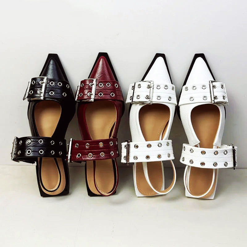 Valentina Rossi Pointed Sandals