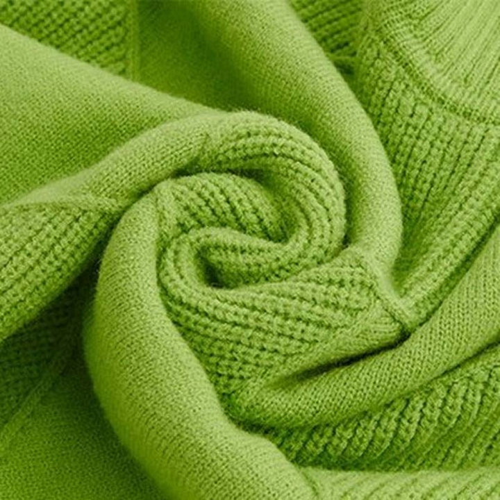 Maison™ | Textured Turtleneck Knit Sweater