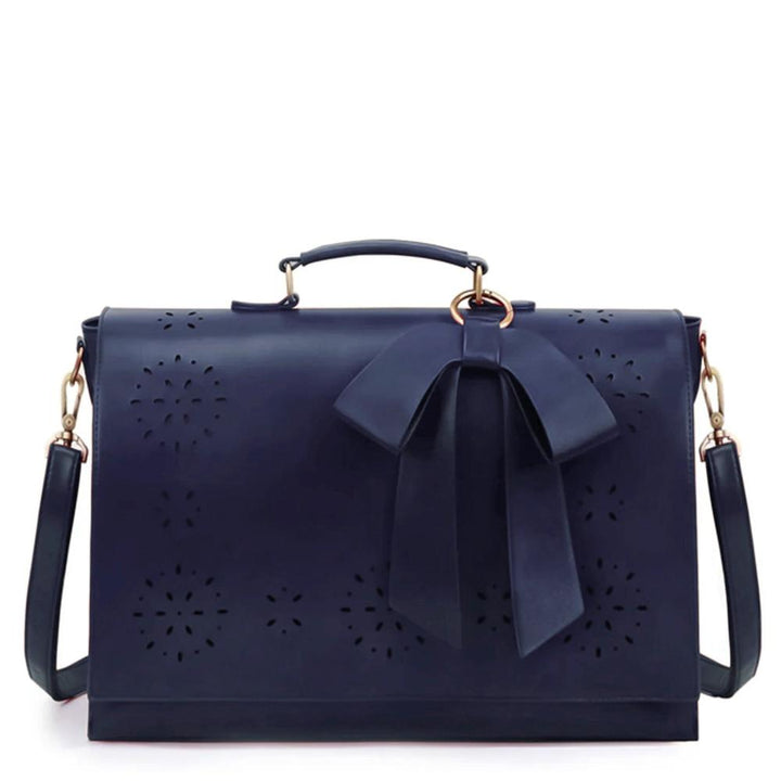 Elegant Bow-Tie Satchel